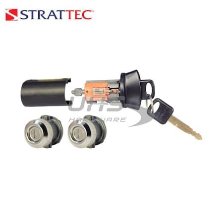 STRATTEC: FORD IGNITION AND DOOR LOCK SET CODED 7012802